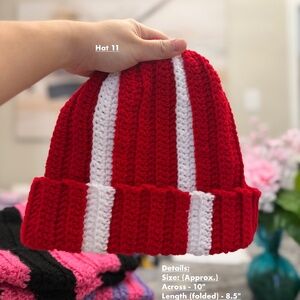 Multicolor Crochet Beanie Hat Fall Winter Spring Hat For Personal or Gifts B2  B